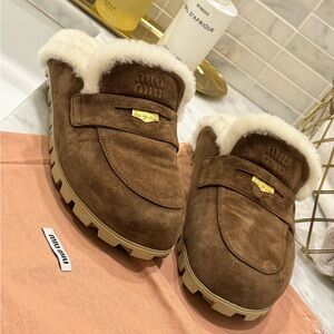 mules are inspired by the classic loafer